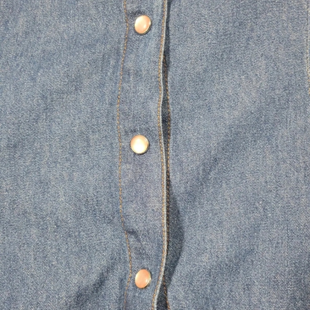 Me and You Jean Long Sleeve Top Size 1X - Picture 2 of 10